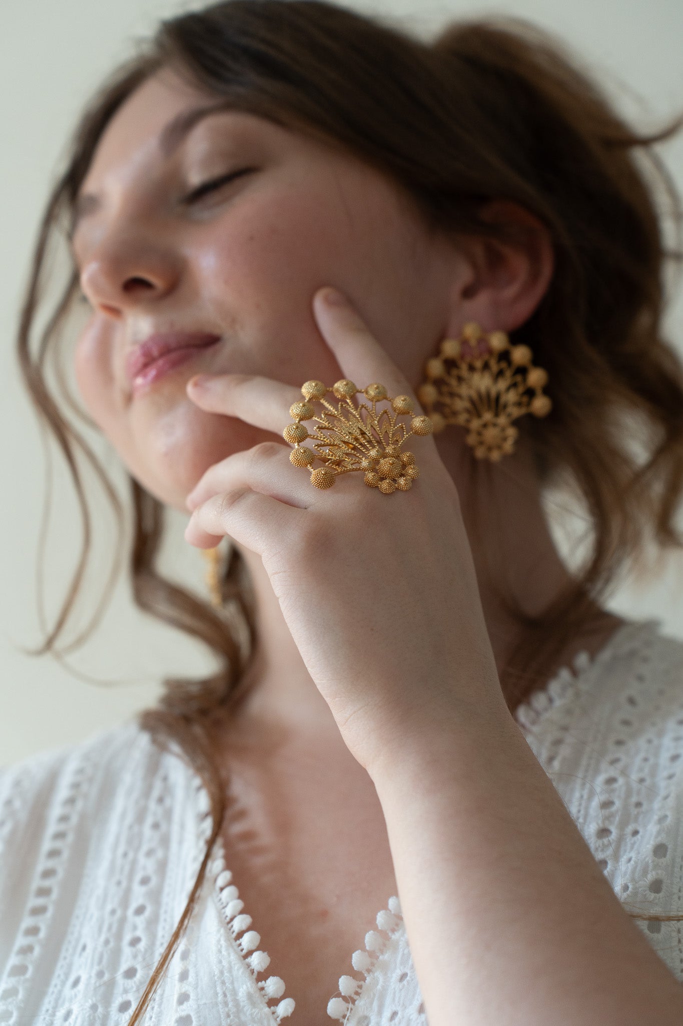 Boucles d'oreilles - Modèle AMANDA