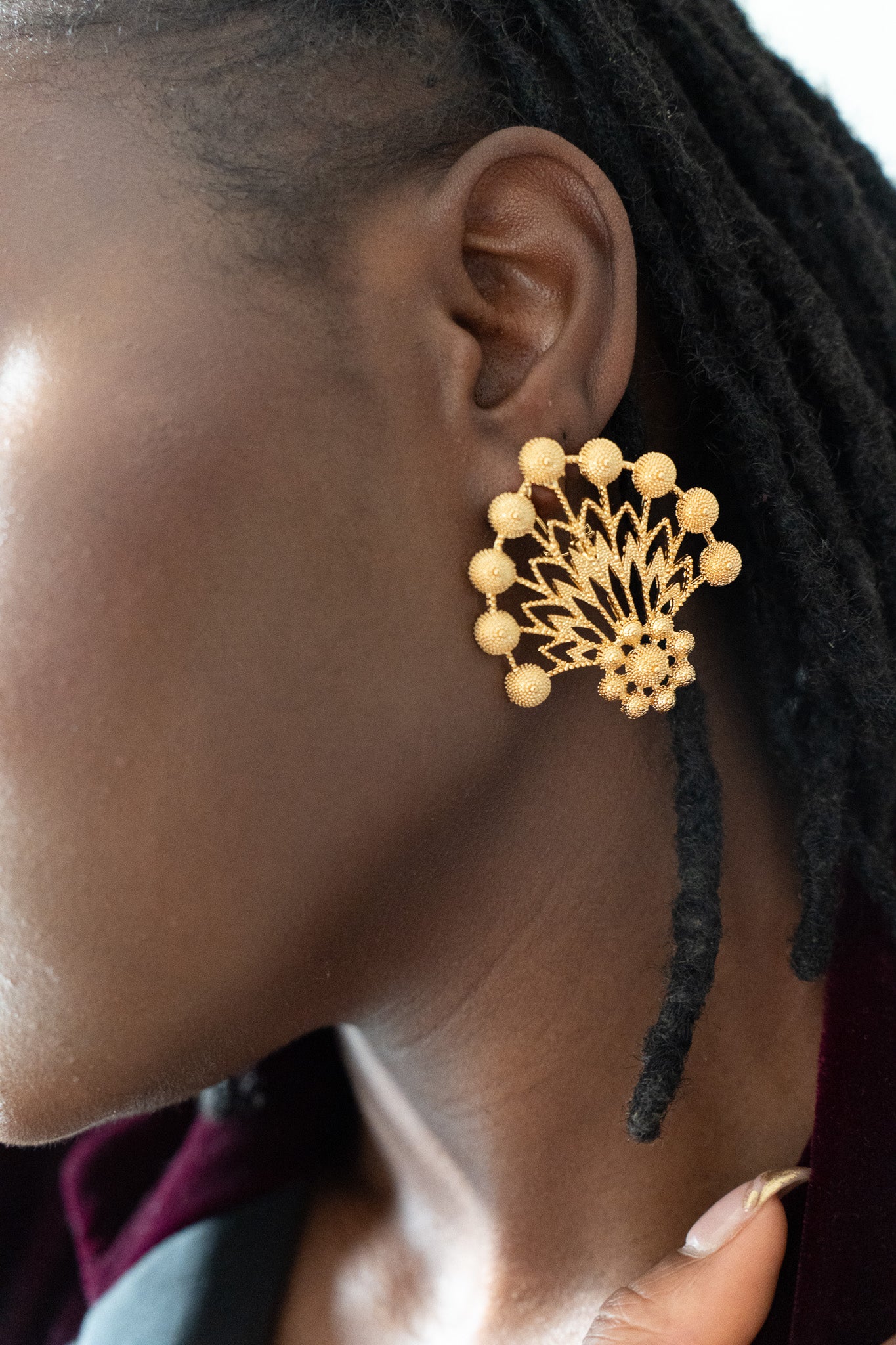 Boucles d'oreilles - Modèle AMANDA